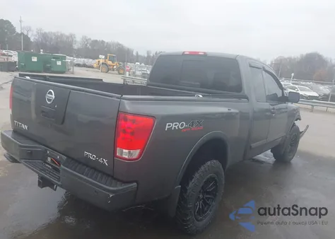 2012 Nissan Titan Pro-4X из США, поврежденный, VIN 1N6AA0CC2CN303681